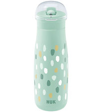 Nuk Drikkedunk m. Sugerør - Mini-Me Flip - 500 ml - Plast - Mint