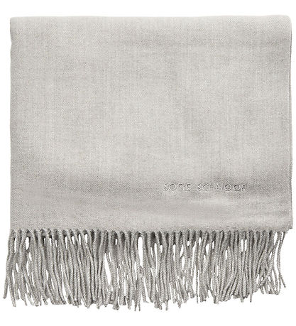 Sofie Schnoor Scarf - Knitted - Grey Melange