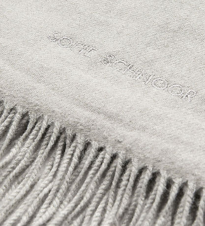 Sofie Schnoor Scarf - Knitted - Grey Melange