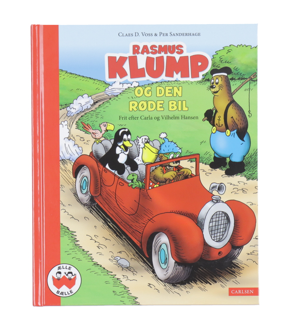 Forlaget Carlsen Buch - Rasmus Klump Und das Rote Auto - Dänisch - Forlaget Carlsen - One Size - Bücher