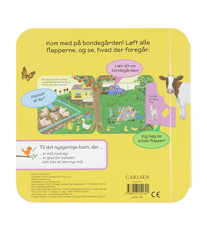 Forlaget Carlsen Billedbog m. Flapper - Kom Med På Bondegården - Forlaget Carlsen Billedbog m. Flapper - Kom Med På Bondegården -