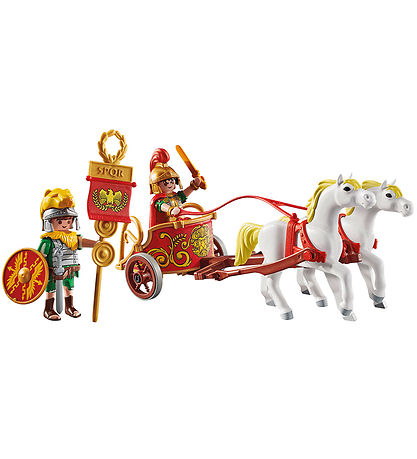 Playmobil Asterix - Romersk Stridsvogn - 71543 - 31 Dele Playmobil Asterix - Romersk Stridsvogn - 71543 - 31 Dele
