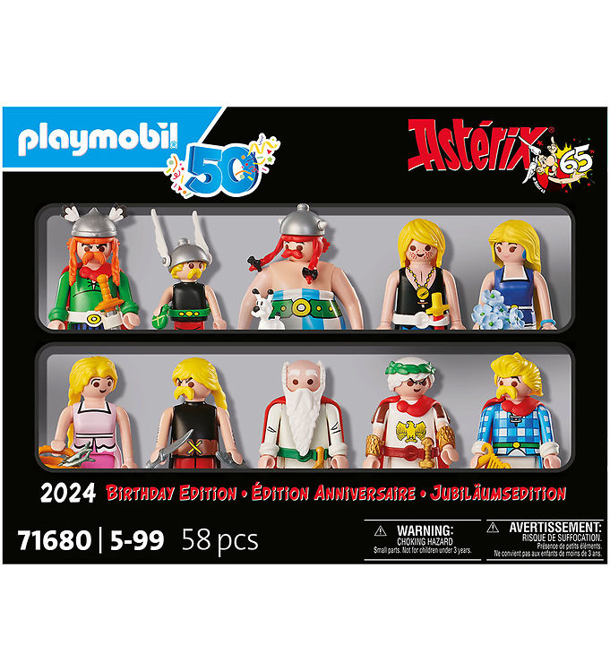 Playmobil Asterix - Collector Pack - 71680 - 58 Dele