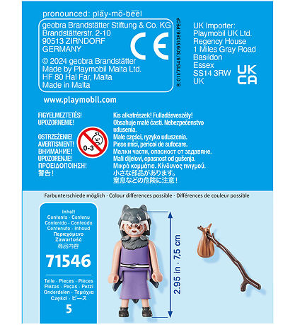 Playmobil Asterix - Prolix - 71546 - 5 Dele Playmobil Asterix - Prolix - 71546 - 5 Dele