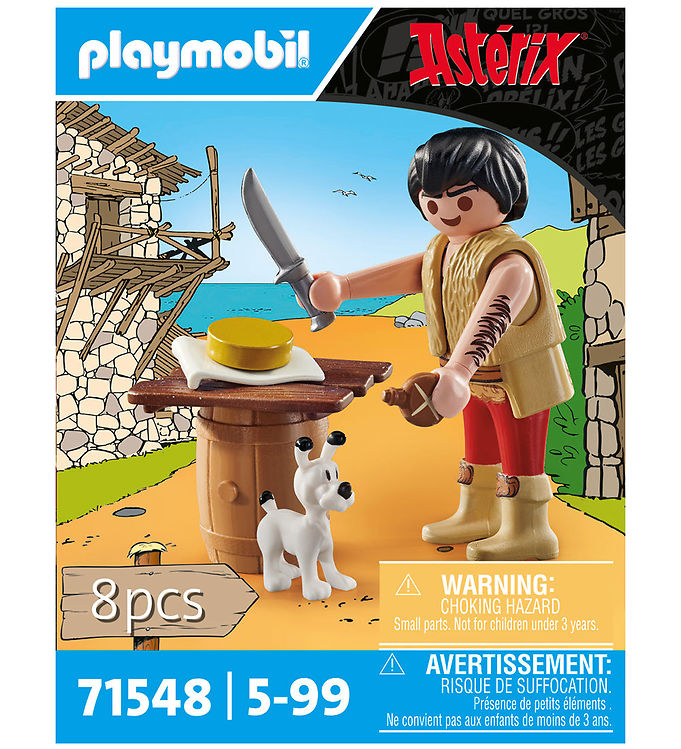 Playmobil Asterix - Boneywasawarriorwayayix - 71548 - 8 Dele