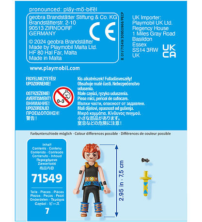 Playmobil Asterix - Adrenalin - 71549 - 7 Dele Playmobil Asterix - Adrenalin - 71549 - 7 Dele