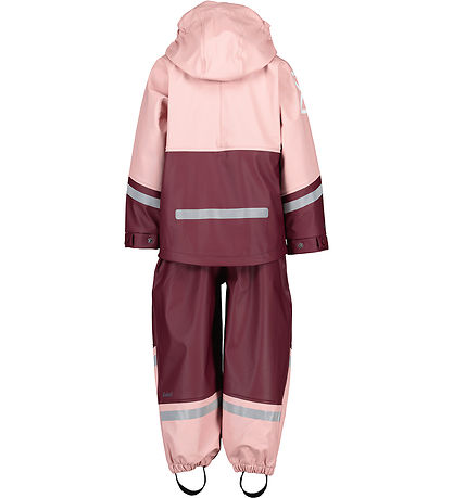 Didriksons Rainwear w. Suspenders - PU - Waterman - Rusty Wine Didriksons Rainwear w. Suspenders - PU - Waterman - Rusty Wine