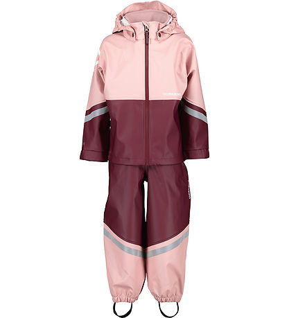 Didriksons Rainwear w. Suspenders - PU - Waterman - Rusty Wine Didriksons Rainwear w. Suspenders - PU - Waterman - Rusty Wine