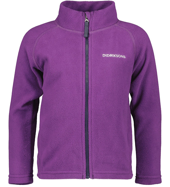 Didriksons Fleecejakke - Monte - Royal Purple