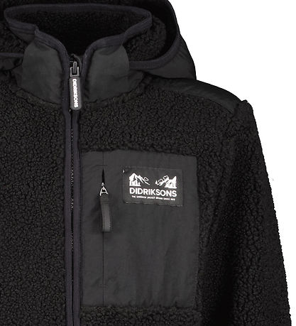 Didriksons Fleecejakke - Exa - Sort Didriksons Fleecejakke - Exa - Sort