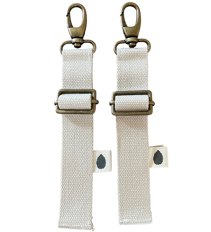 Pine Cone Klapvognsstropper - 2 stk. - Sand