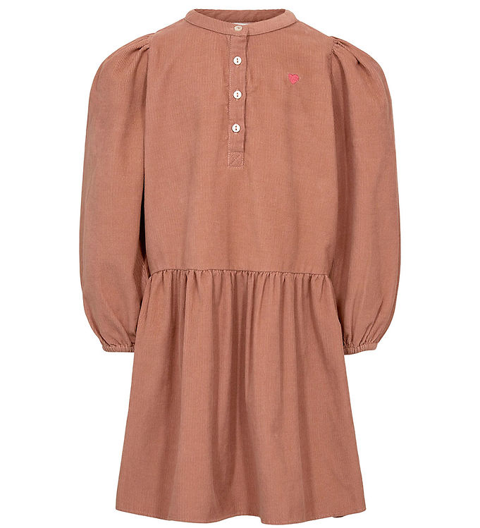 Sofie Schnoor Kjole - Fløjl - Rosy Brown
