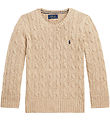 Polo Ralph Lauren Bluse - Strik - New Camel