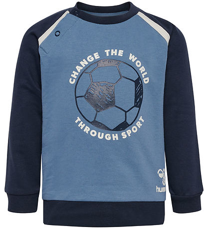 Hummel Sweatshirt - HmlBobby - Blue Nights Hummel Sweatshirt - HmlBobby - Blue Nights