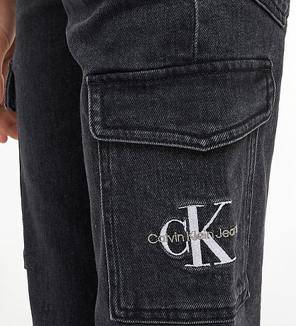 Calvin Klein Jeans  - MR Straight - Charcoal Grey