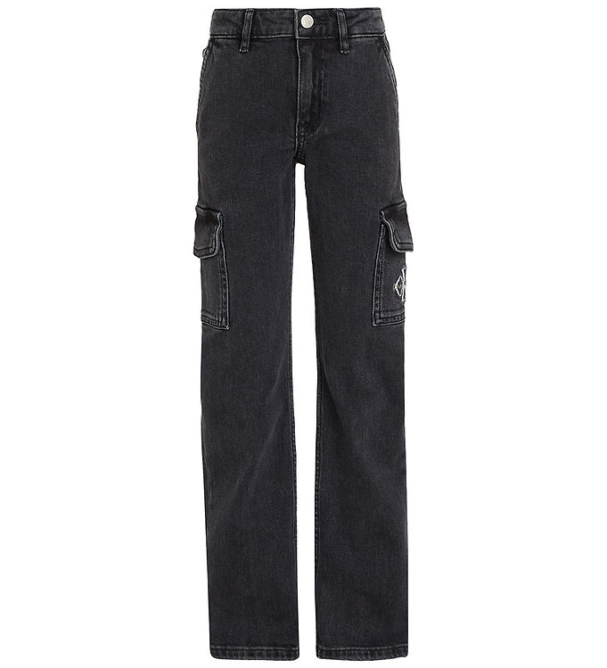 Calvin Klein Jeans - MR Straight - Charcoal Grey