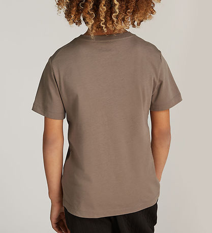 Calvin Klein T-shirt - Chest Monolog - Falcon Calvin Klein T-shirt - Chest Monolog - Falcon