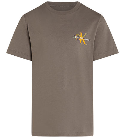 Calvin Klein T-shirt - Chest Monolog - Falcon Calvin Klein T-shirt - Chest Monolog - Falcon