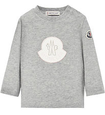Moncler Bluse - Gråmeleret Moncler Bluse - Gråmeleret