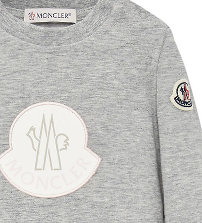 Moncler Bluse - Gråmeleret Moncler Bluse - Gråmeleret