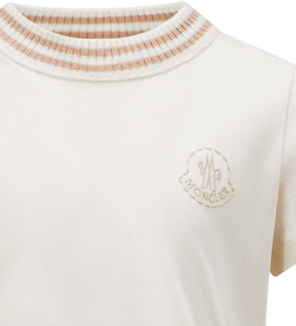 Moncler T-shirt - Cream Moncler T-shirt - Cream