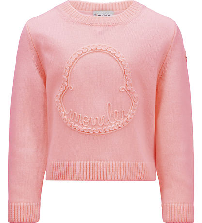 Moncler Bluse - Uld - Light Pink Moncler Bluse - Uld - Light Pink