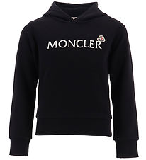 Moncler Hættetrøje - Sort/Hvid Moncler Hættetrøje - Sort/Hvid