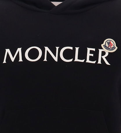Moncler Hættetrøje - Sort/Hvid