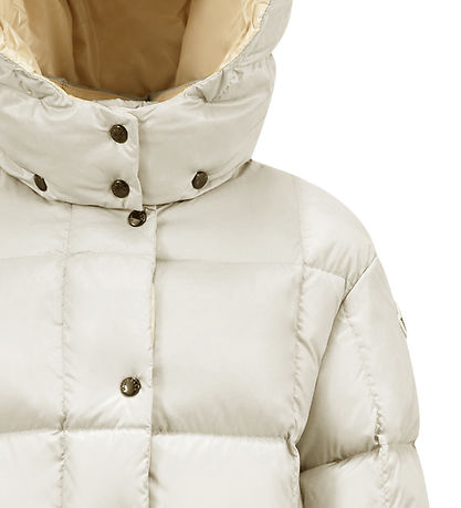 Moncler Dunjakke - Parana - Creme m. Beige Moncler Dunjakke - Parana - Creme m. Beige