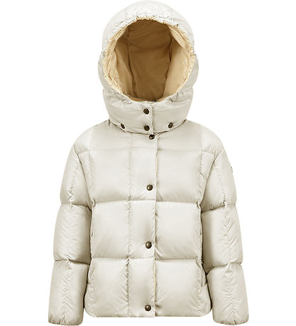 Moncler Dunjakke - Parana - Creme m. Beige Moncler Dunjakke - Parana - Creme m. Beige