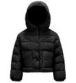 Moncler Dunjakke m. Fleece - Audrieu - Sort Moncler Dunjakke m. Fleece - Audrieu - Sort
