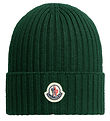 Moncler Beanie - Wool - Dark Green Moncler Beanie - Wool - Dark Green