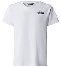 The North Face T-shirt - Vertical Graphic - Hvid The North Face T-shirt - Vertical Graphic - Hvid