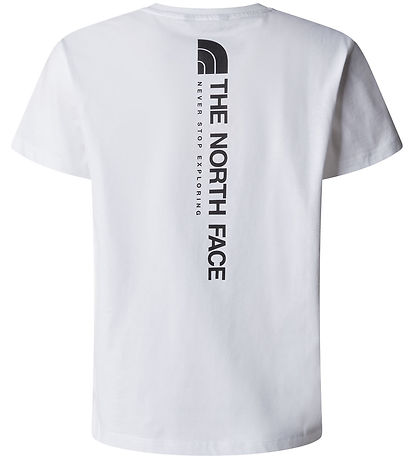 The North Face T-shirt - Vertical Graphic - White