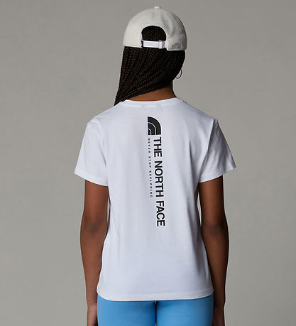 The North Face T-shirt - Vertical Graphic - White