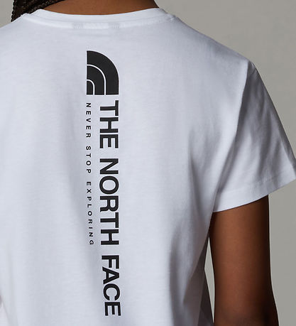 The North Face T-shirt - Vertical Graphic - White