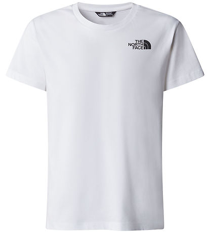 The North Face T-shirt - Vertical Graphic - White