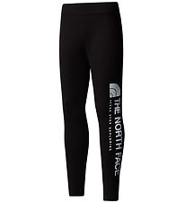 The North Face Leggings - Vertical Graphic - Black The North Face Leggings - Vertical Graphic - Black