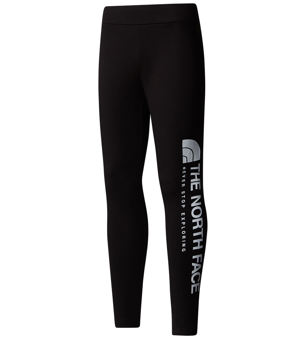 The North Face Leggings - Vertikale Grafik - Schwarz - The North Face - 14-16 Jahre (164-176) - Leggings