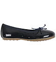 Bisgaard Ballerina Hjemmesko - Lucy - Navy Patent Bisgaard Ballerina Hjemmesko - Lucy - Navy Patent