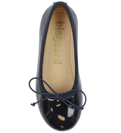 Bisgaard Ballerina Hjemmesko - Lucy - Navy Patent Bisgaard Ballerina Hjemmesko - Lucy - Navy Patent
