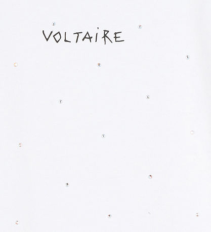 Zadig & Voltaire T-shirt - Hvid m. Similisten
