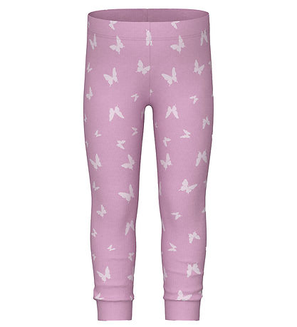 Name It Nattøj - Noos - Rib - NmfNightset - Pink Lavender