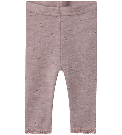 Name It Leggings - Noos - Uld - NbfWang - Purple Dove Name It Leggings - Noos - Uld - NbfWang - Purple Dove