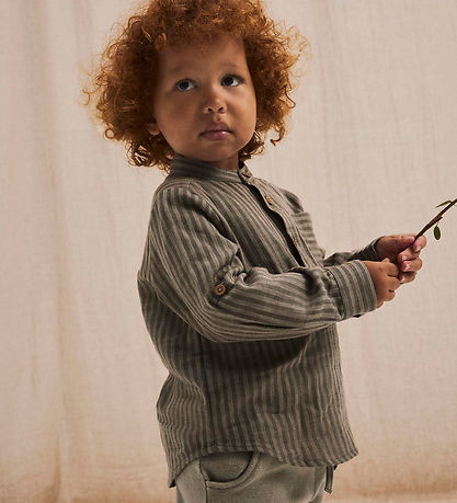 Lil Atelier Skjorte - NmmLanu - Laurel Oak