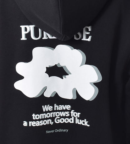 Hound Hættetrøje - Sort m. Print