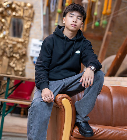 Hound Hættetrøje - Sort m. Print