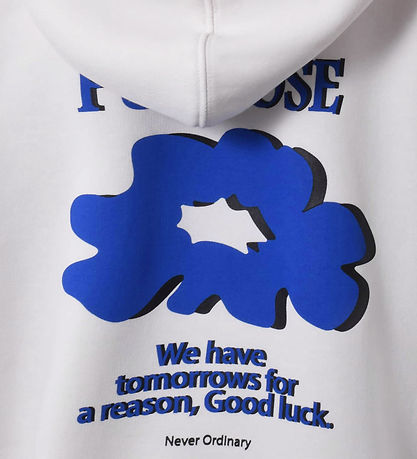 Hound Hættetrøje - Off White m. Print