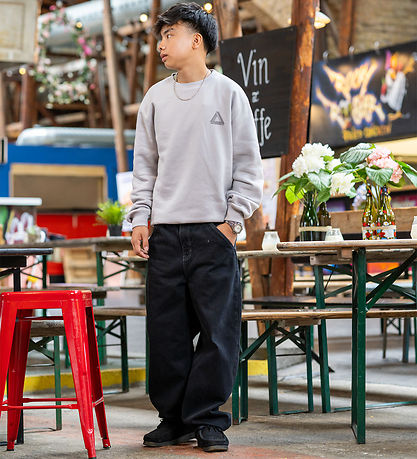 Hound Sweatshirt - Light Grey m. Print