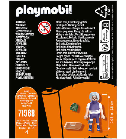 Playmobil Naruto - Kabuto - 71568 - 4 Dele